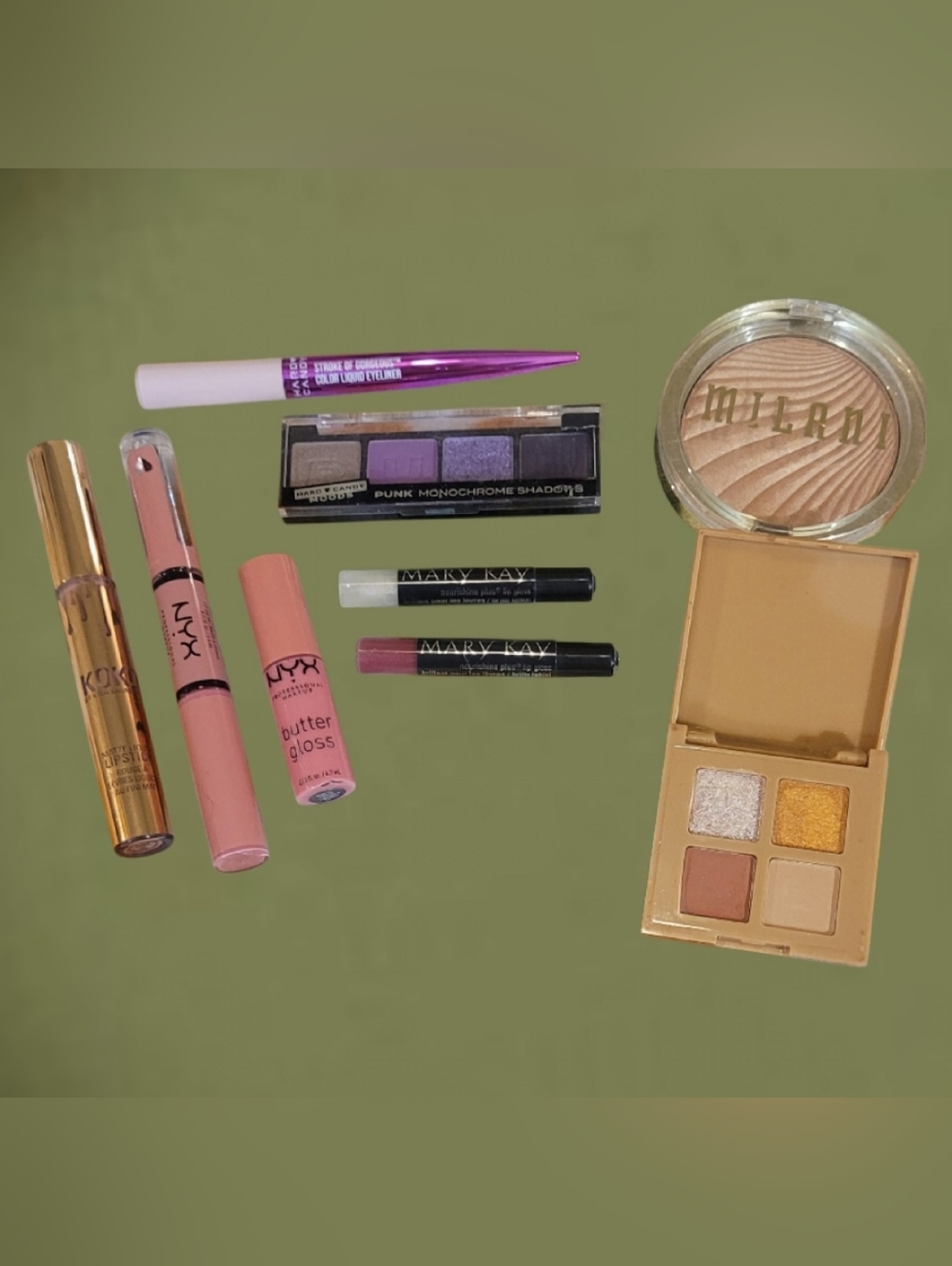 "NEW" MAKE-UP LOT NYX, MARY KAY, HARD CANDY, KYLIE KOKO, COMPLEX CULTURE, MILANI